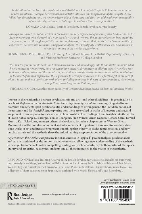 Produktbild: Reflections on the Aesthetic Experience