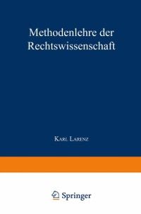 Produktbild: Methodenlehre der Rechtswissenschaft