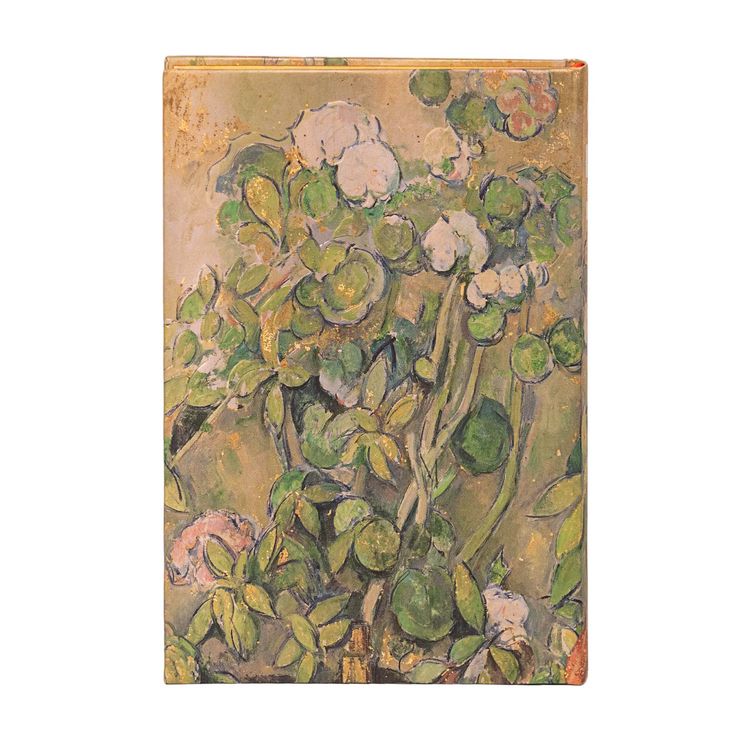 Produktbild: Hardcover Notizbuch, Cezannes Terrakotta-T&ouml;pfe und Blumen, Mini, Liniert