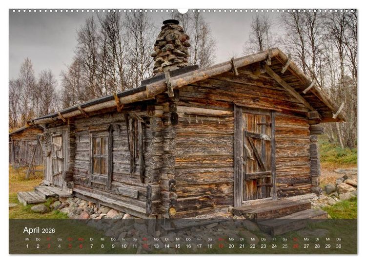 Produktbild: Lappland 2026 (Wandkalender 2026 DIN A2 quer), CALVENDO Monatskalender