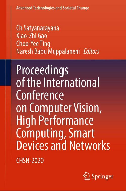 Produktbild: Proceedings of the International Conference on Computer Vision, High Performance Computing, Smart Devices and Networks