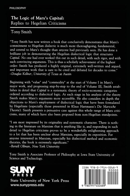 Produktbild: The Logic of Marx's Capital