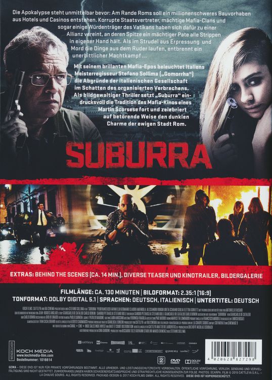 Produktbild: Suburra - 7 Tage bis zur Apokalypse