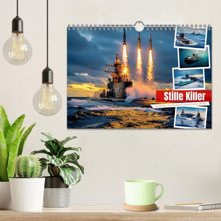 Produktbild: Stille Killer (Wandkalender 2027 DIN A4 quer), CALVENDO Monatskalender