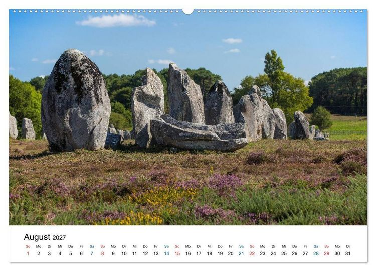 Produktbild: Das Morbihan - ein Ausflug in den S&uuml;den der Bretagne (hochwertiger Premium Wandkalender 2027 DIN A2 quer), Kunstdruck in Hochglanz