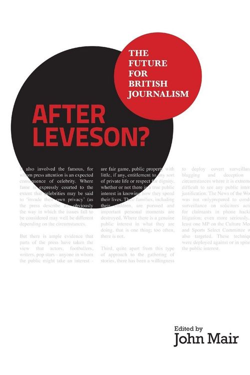 Produktbild: After Leveson? - The Future for British Journalism
