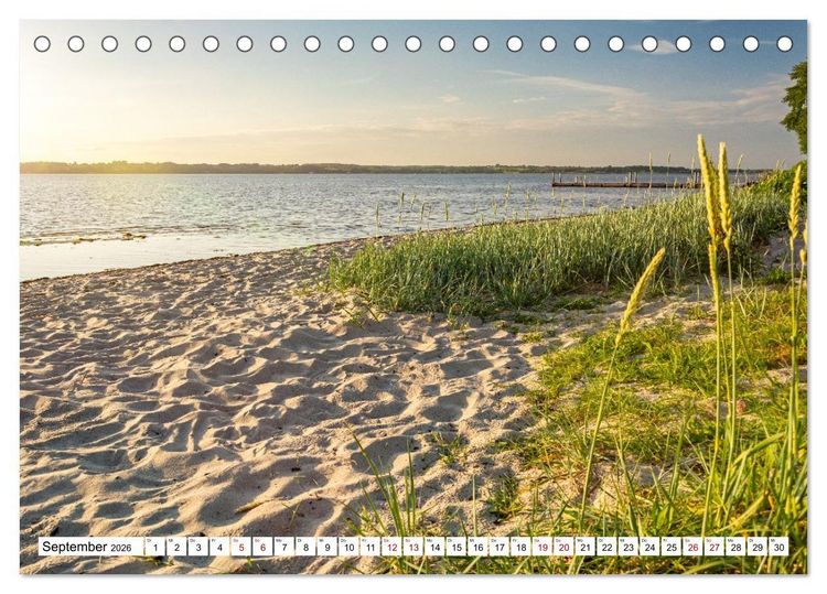 Produktbild: Flensburger F&ouml;rde: Eine Reise durch Deutschlands hohen Norden (Tischkalender 2026 DIN A5 quer), CALVENDO Monatskalender