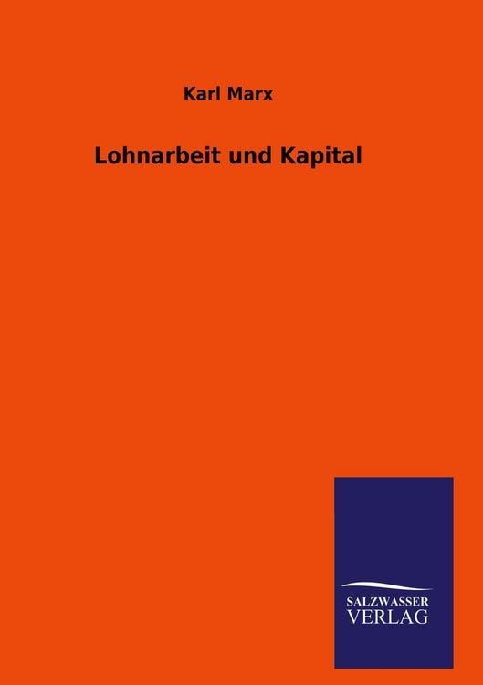 Produktbild: Lohnarbeit und Kapital
