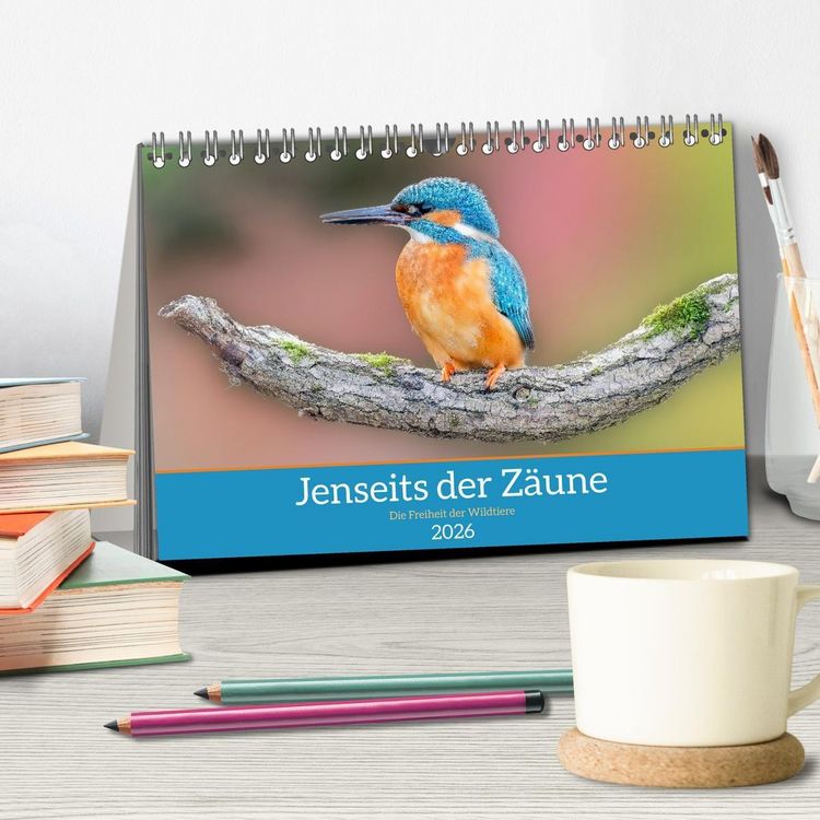 Produktbild: Jenseits der Z&auml;une (Tischkalender 2026 DIN A5 quer), CALVENDO Monatskalender