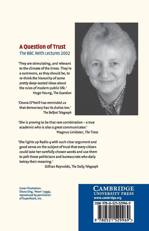 Produktbild: A Question of Trust