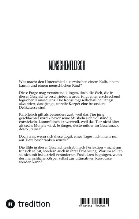 Produktbild: Menschenfleisch