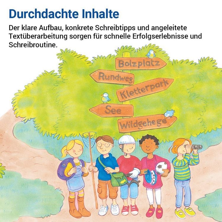 Produktbild: Das &Uuml;bungsheft Texte schreiben 3