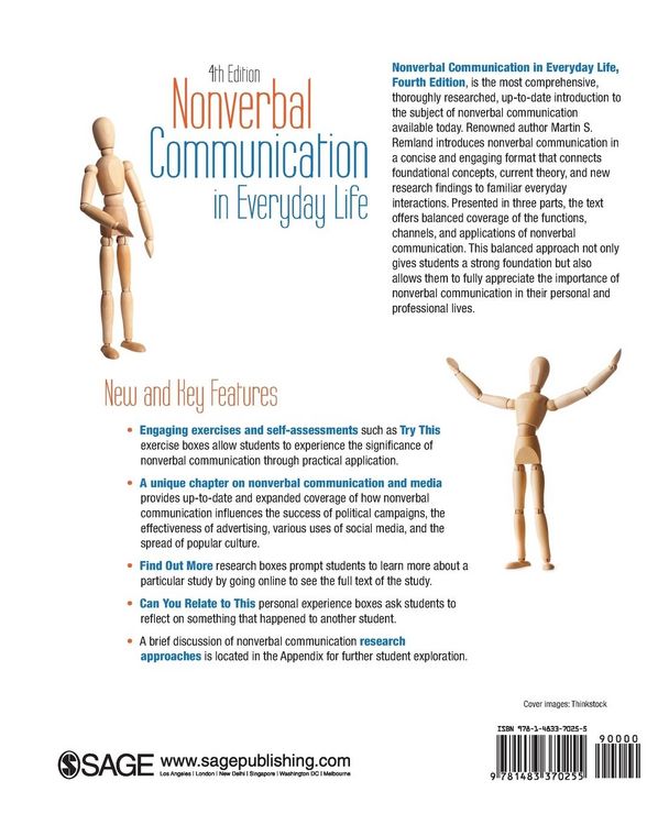 Produktbild: Nonverbal Communication in Everyday Life