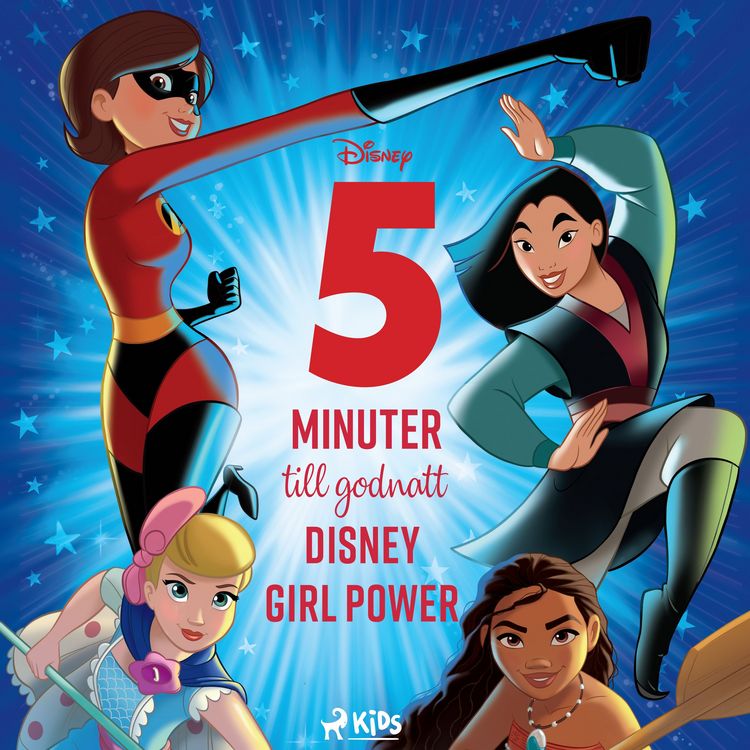 Produktbild: 5 minuter till godnatt - Disney Girl Power