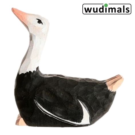 Produktbild: Wudimals A041000 - Strau&szlig;, Ostrich, handgeschnitzt aus Holz