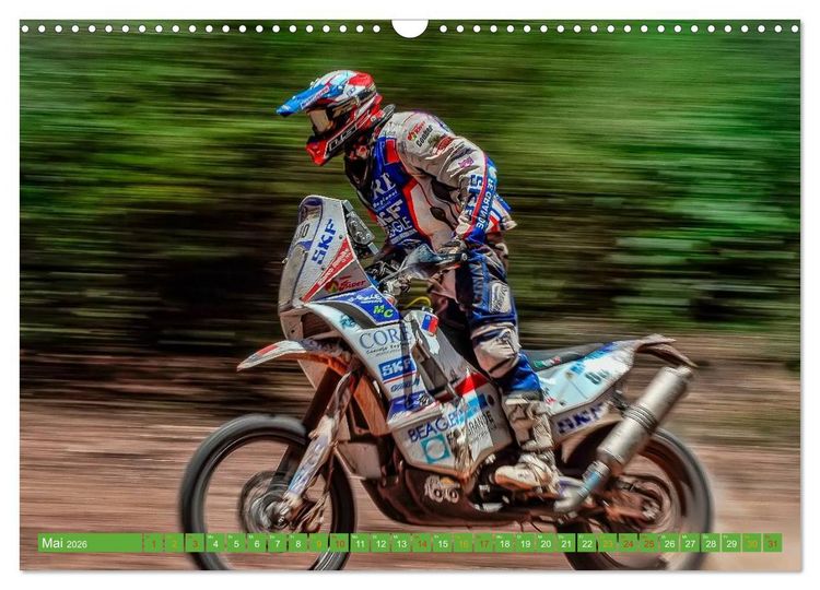 Produktbild: Motocross - mit vollem Risiko (Wandkalender 2026 DIN A3 quer), CALVENDO Monatskalender