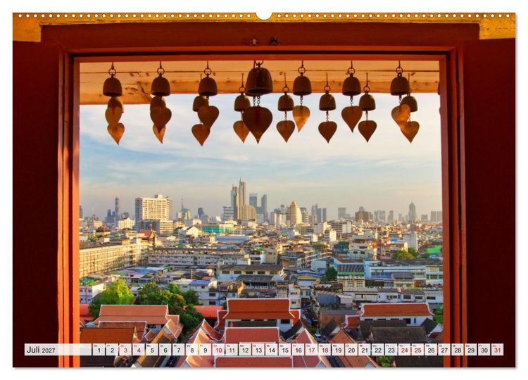 Produktbild: Bangkok und Kuala Lumpur - Megast&auml;dte Asiens (hochwertiger Premium Wandkalender 2027 DIN A2 quer), Kunstdruck in Hochglanz