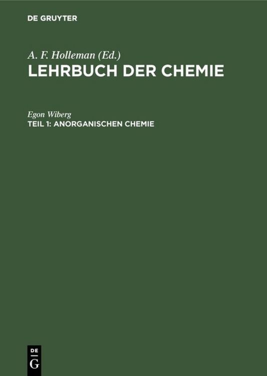 Produktbild: Anorganischen Chemie