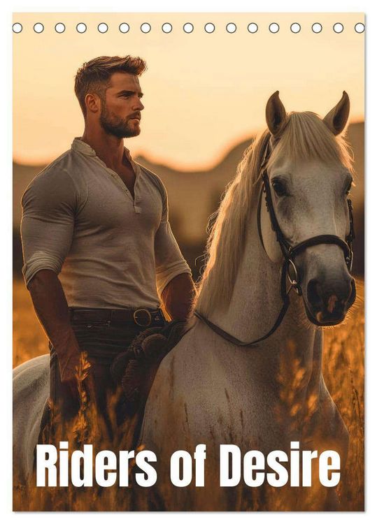 Produktbild: Riders of desire (Desk Calendar 2026 DIN A5 portrait), CALVENDO 12 Month DeskCalendar