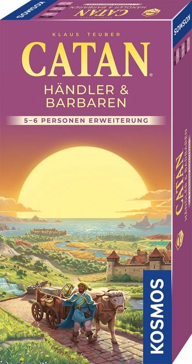 Produktbild: CATAN - H&auml;ndler & Barbaren - Erweiterung f&uuml;r 5-6 Personen
