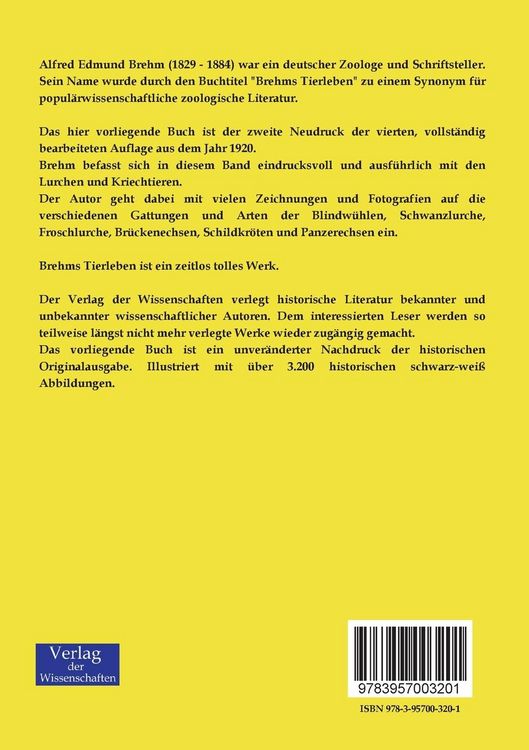 Produktbild: Brehms Tierleben