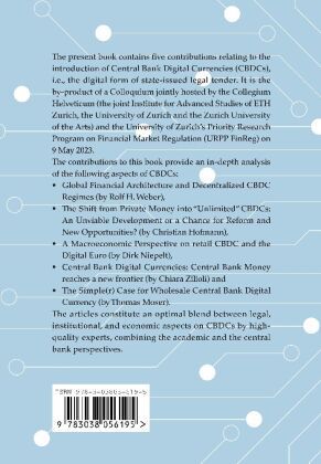 Produktbild: Central Bank Digital Currencies (CBDCs)