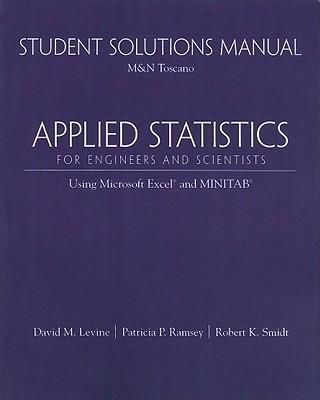 Produktbild: Levine, D: Student Solutions Manual for Applied Statistics f