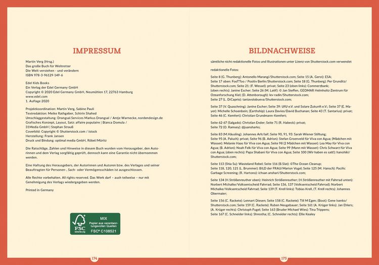 Produktbild: Das gro&szlig;e Buch f&uuml;r Weltretter
