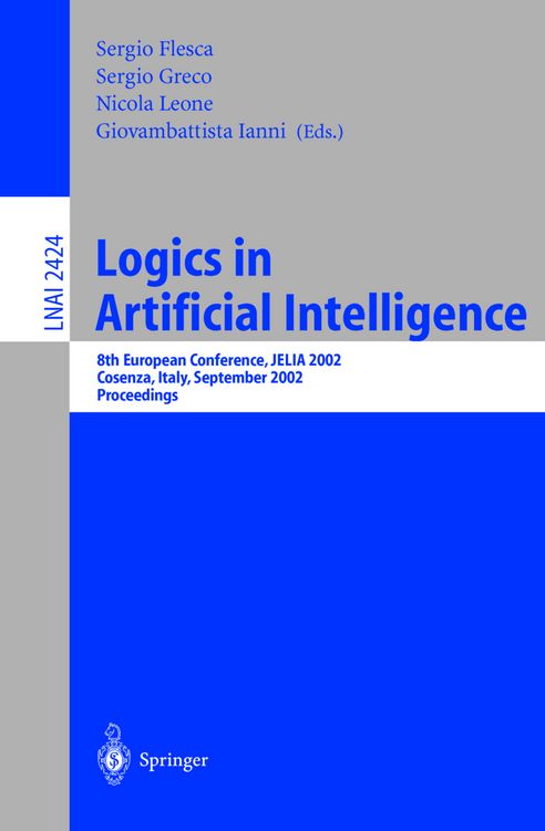 Produktbild: Logics in Artificial Intelligence