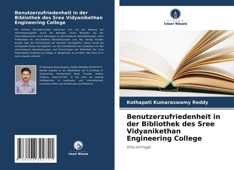 Produktbild: Benutzerzufriedenheit in der Bibliothek des Sree Vidyanikethan Engineering College