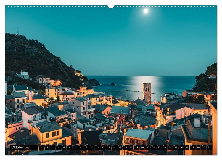 Produktbild: Cinque Terre - Traumhaft sch&ouml;n (hochwertiger Premium Wandkalender 2027 DIN A2 quer), Kunstdruck in Hochglanz
