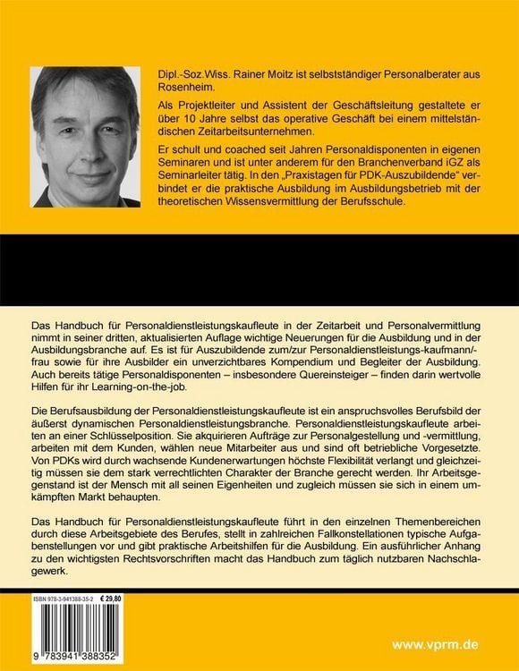 Produktbild: Handbuch f&uuml;r Personaldienstleistungskaufleute