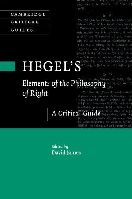 Produktbild: Hegel's 'Elements of the Philosophy of Right'
