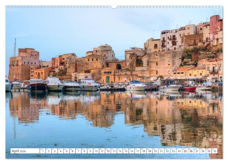 Produktbild: Sicily The Different Italy (High Quality Premium Wall Calendar 2026 DIN A2 landscape),CALVENDO 12 Month Wall Calendar