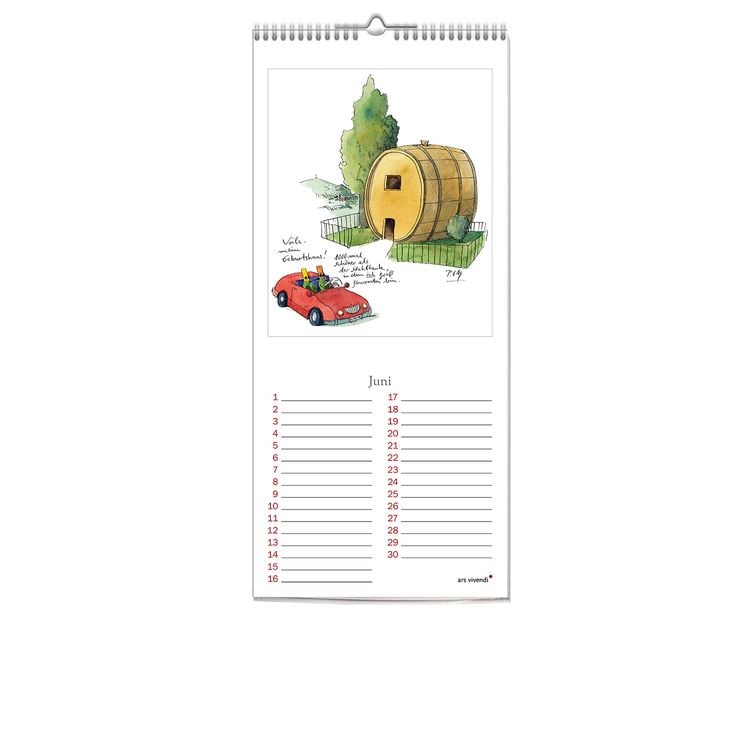 Produktbild: Geburtstagskalender Wein