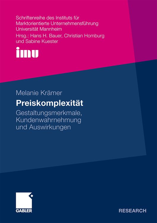 Produktbild: Preiskomplexit&auml;t