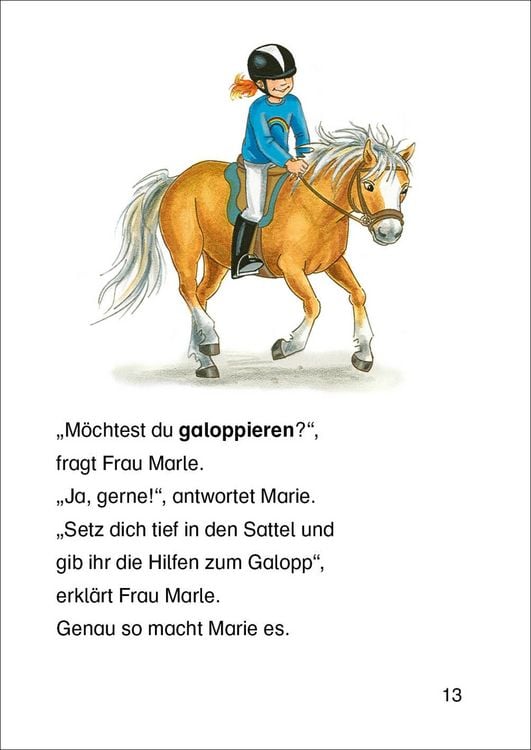 Produktbild: Lesel&ouml;wen 2. Klasse - Der erste Ausritt auf Ponyhof Apfelbl&uuml;te