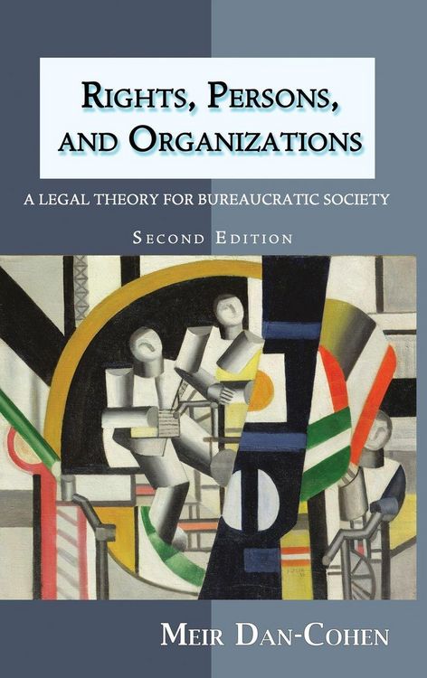Produktbild: Rights, Persons, and Organizations