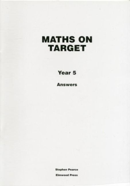 Produktbild: Maths on Target Year 5 Answers