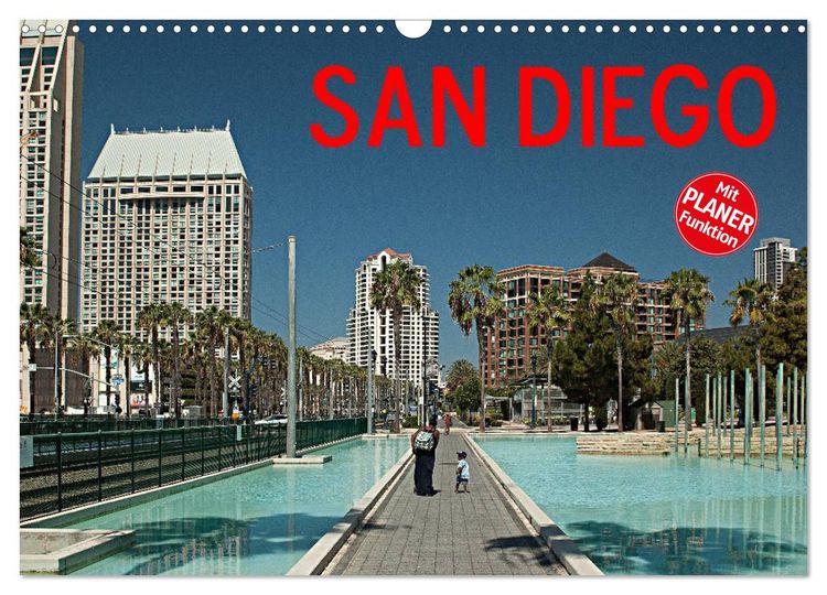 Produktbild: San Diego (Wandkalender 2026 DIN A3 quer), CALVENDO Monatskalender
