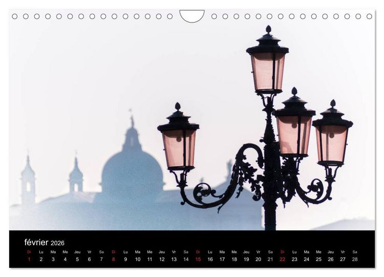 Produktbild: Venise Impressions (Calendrier mural 2026 DIN A4 vertical), CALVENDO calendrier mensuel
