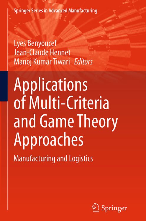Produktbild: Applications of Multi-Criteria and Game Theory Approaches