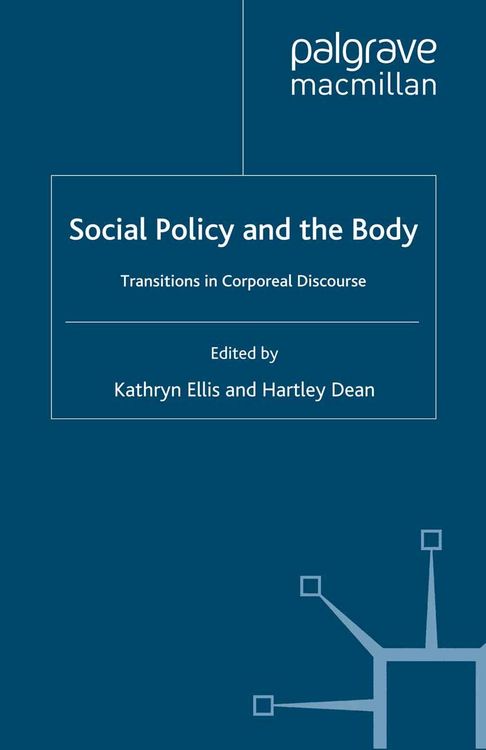 Produktbild: Social Policy and the Body