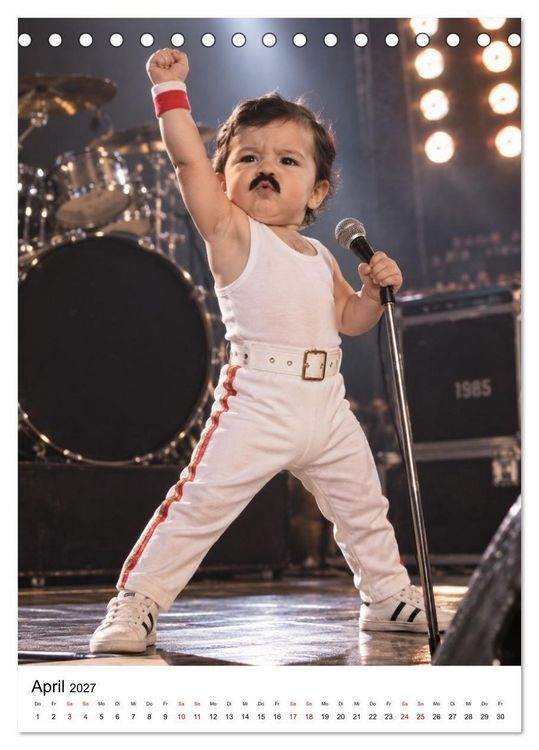 Produktbild: Baby Beats (Tischkalender 2027 DIN A5 hoch), CALVENDO Monatskalender
