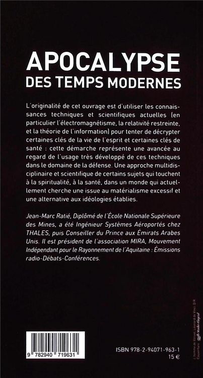 Produktbild: Apocalypse des temps modernes