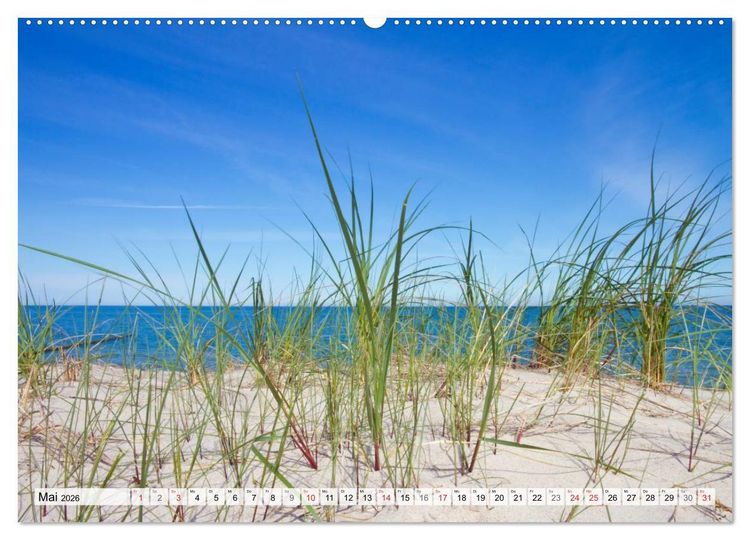 Produktbild: Sonne, Strand & Meer (Wandkalender 2026 DIN A2 quer), CALVENDO Monatskalender
