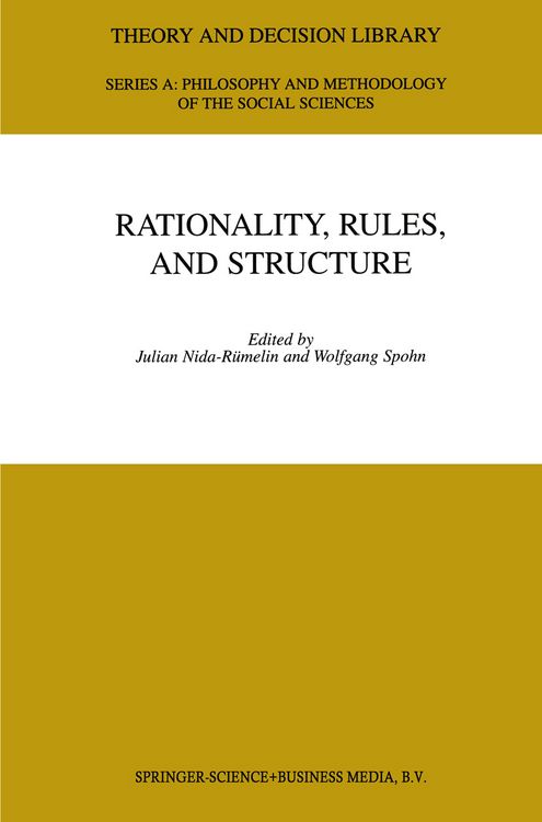 Produktbild: Rationality, Rules, and Structure