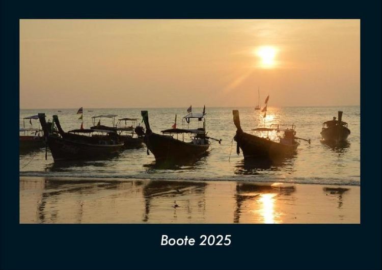 Produktbild: Boote 2025 Fotokalender DIN A4