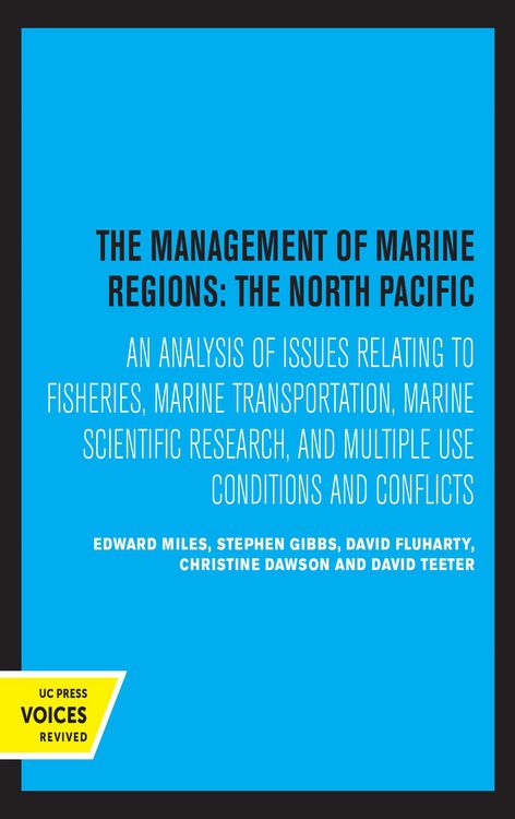 Produktbild: The Management of Marine Regions: The North Pacific