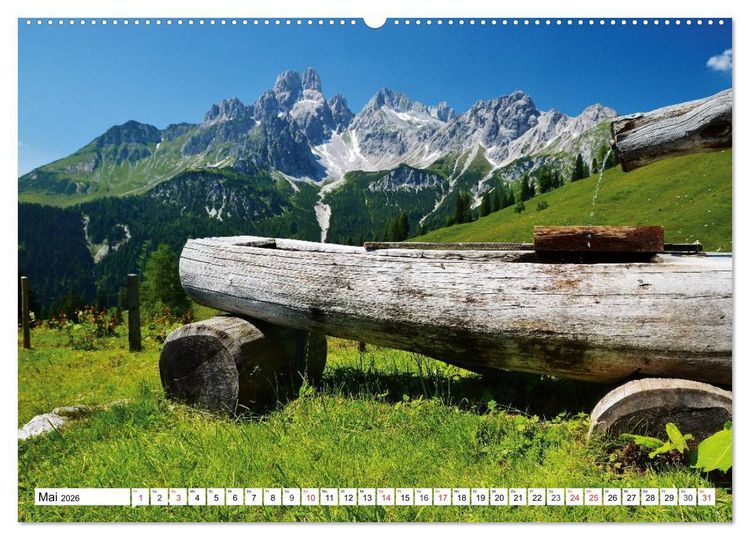 Produktbild: Geliebte Steiermark im Herzen &Ouml;sterreichs (hochwertiger Premium Wandkalender 2026 DIN A2 quer), Kunstdruck in Hochglanz